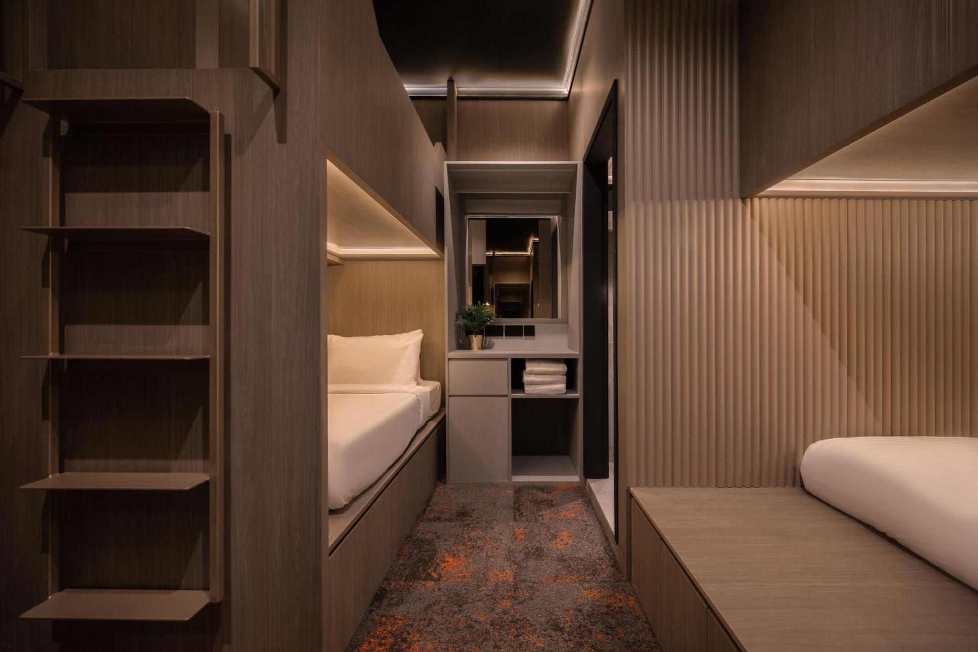 Cube Social Boutique Capsule Hotel At Boat Quay Сингапур Экстерьер фото